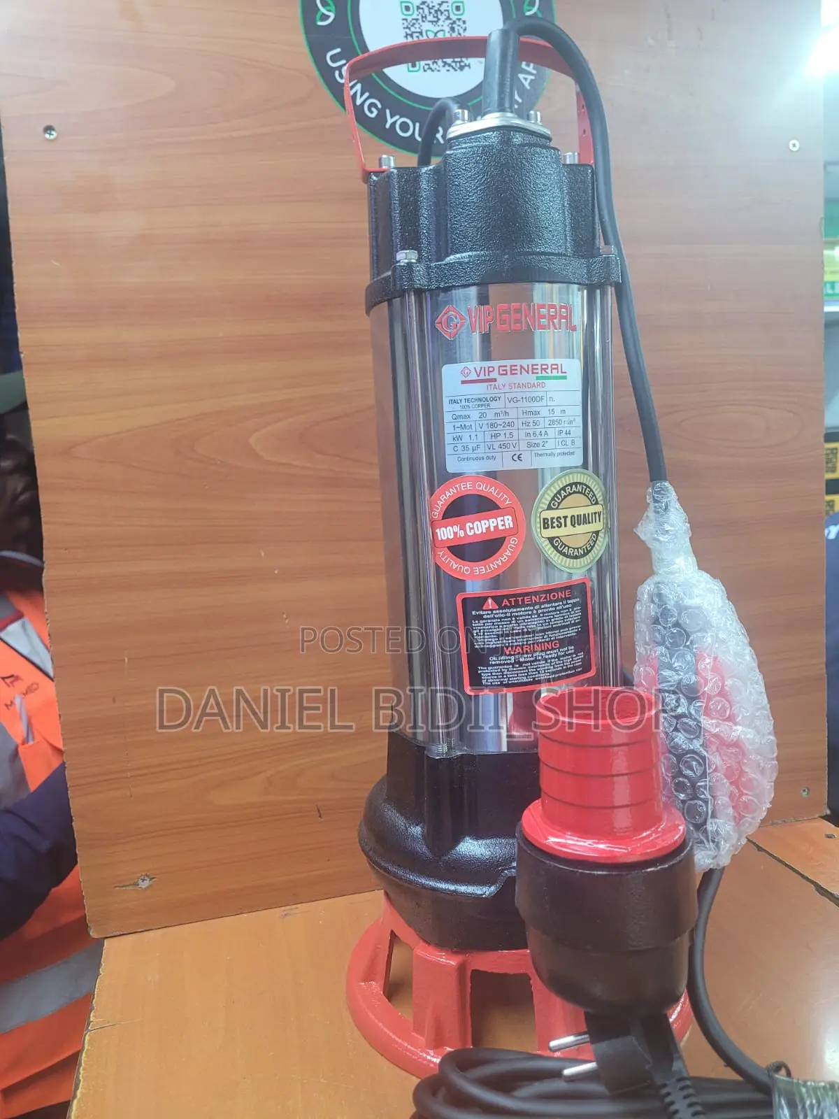 Vip General Sewage Waste Pump 20m3/Hr