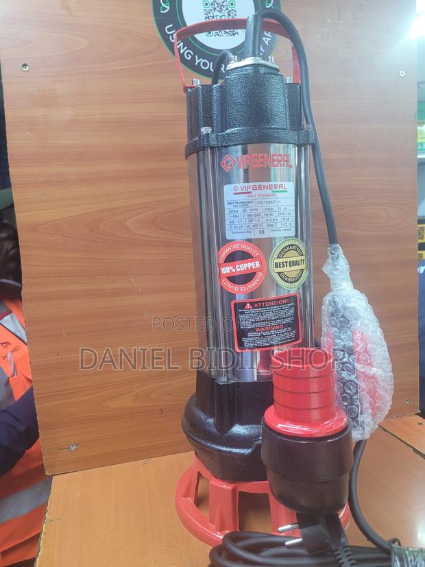 Vip General Sewage Waste Pump 20m3/Hr
