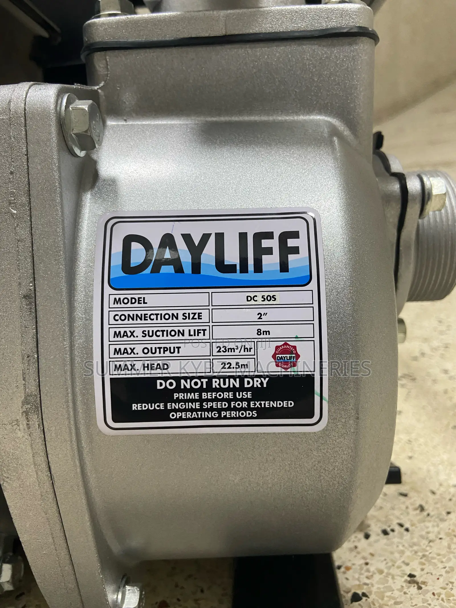 Dayliff Petol Engine Water Pump