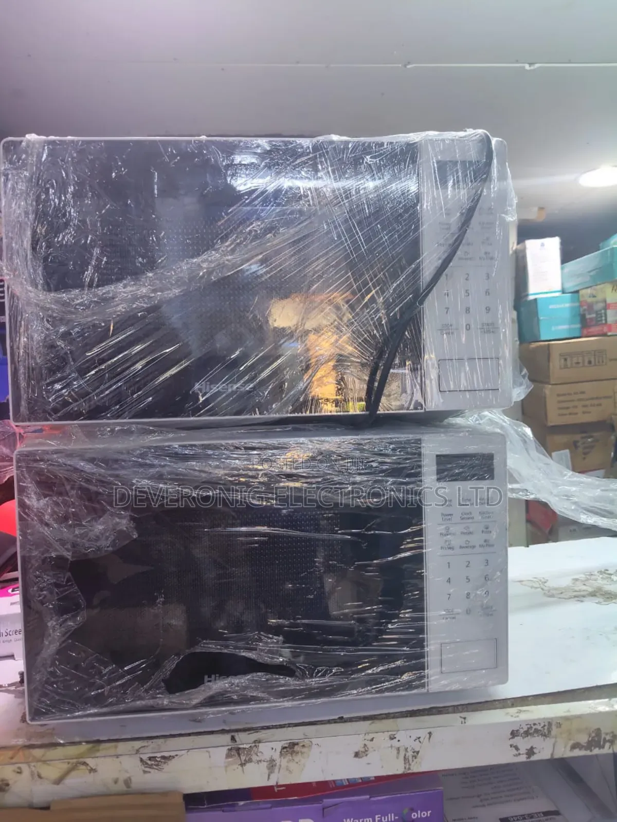Hisense White Microwave 20 Litres Without Box
