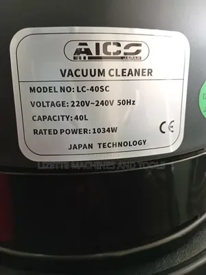 Aico 40l Wet and Dry Carpet Cleaner 1034w