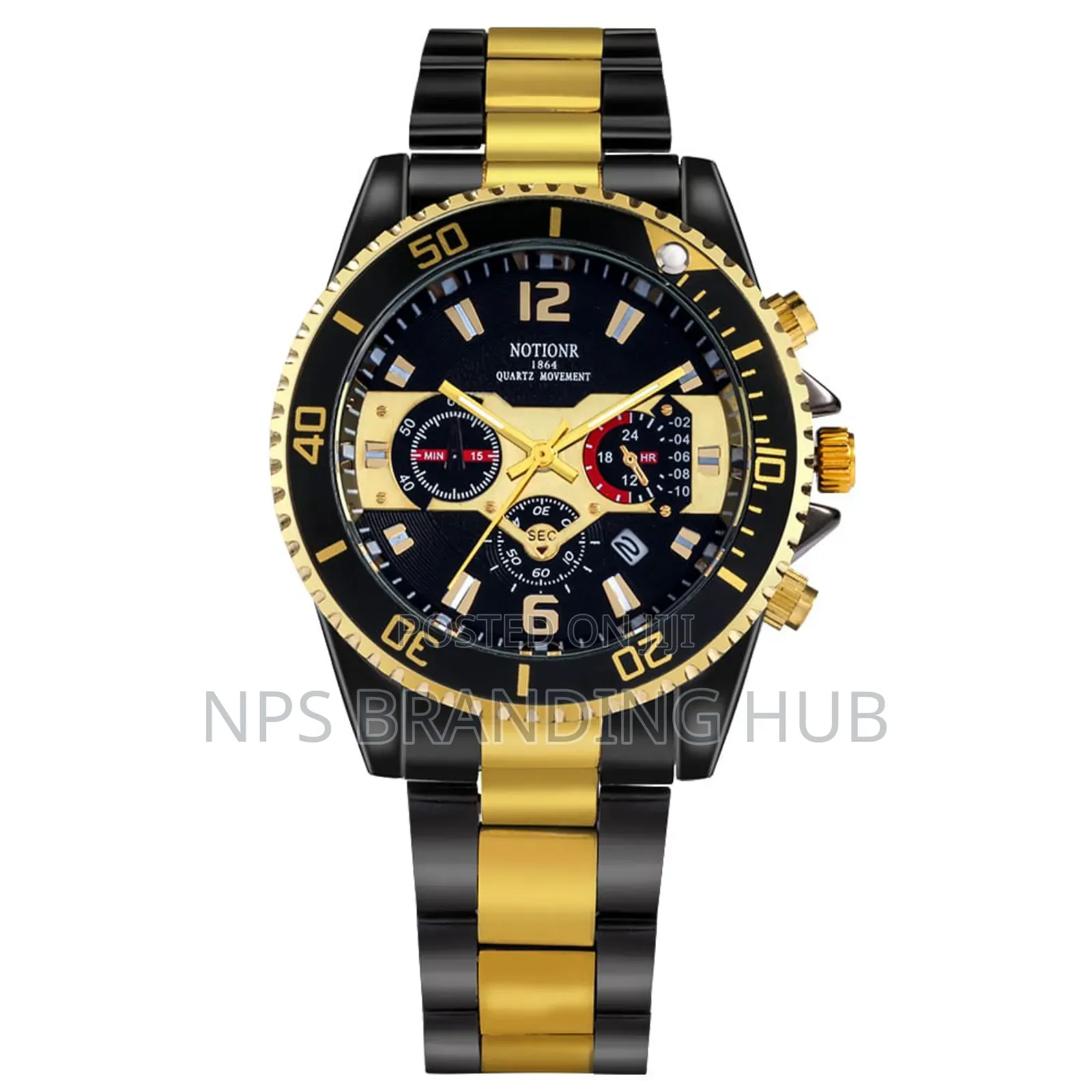 Men Gold Minimalist Luxury Gift Set Tet