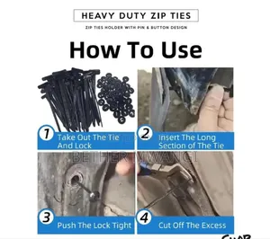 Heavy Duty Zip Ties (200pc Pack) in Kenya