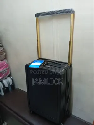 20" Black Abs Suitcase