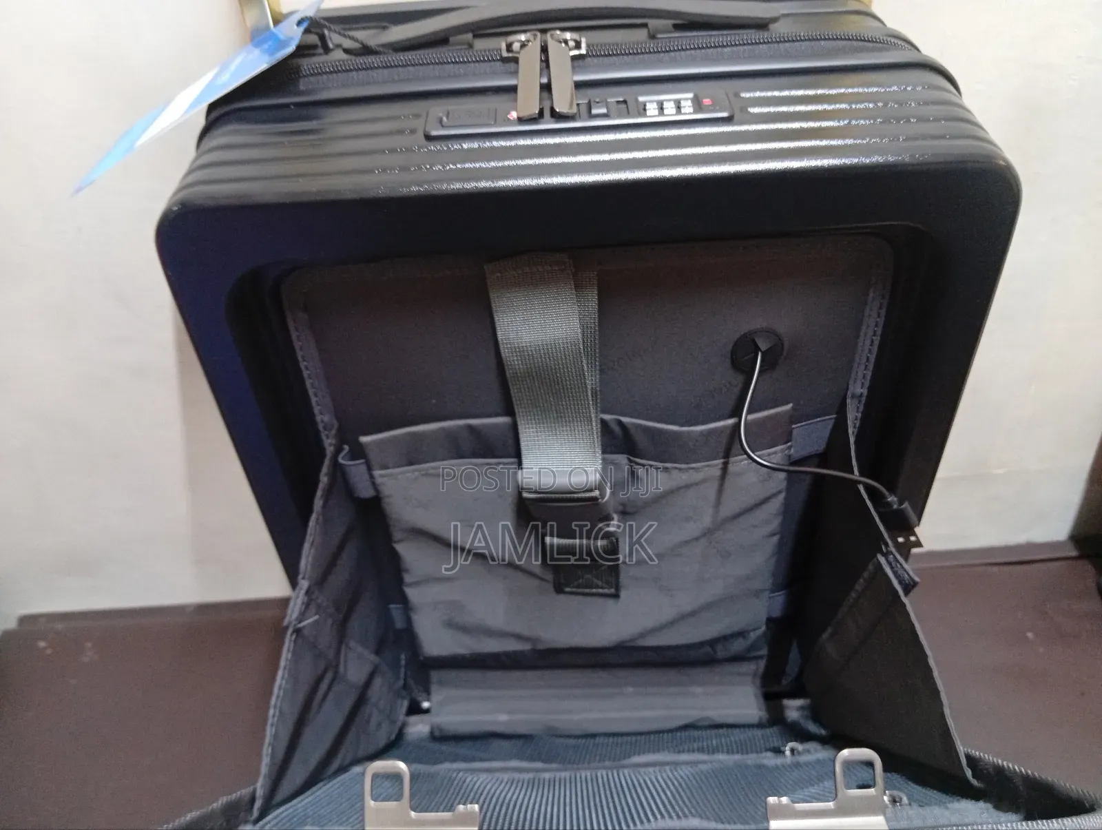 20" Black Abs Suitcase