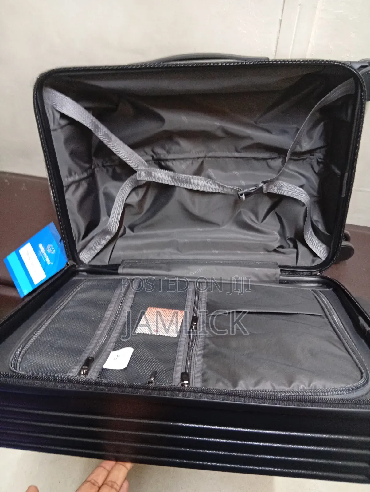 20" Black Abs Suitcase