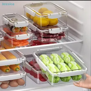 Transparent Airtight Pantry Boxes