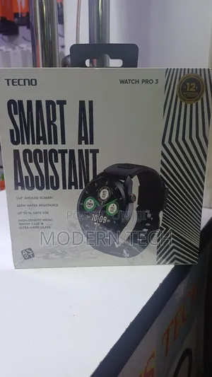 Tecno Watch 3 Pro 1.43'' Amoled 2.5d Screen