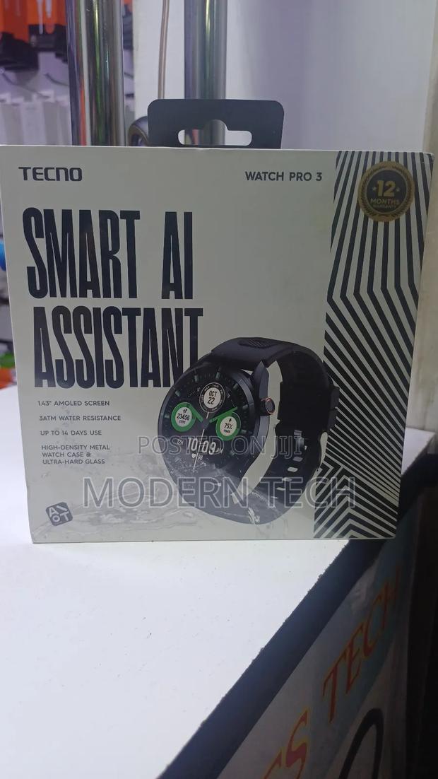 Tecno Watch 3 Pro 1.43'' Amoled 2.5d Screen - thumbnail 2