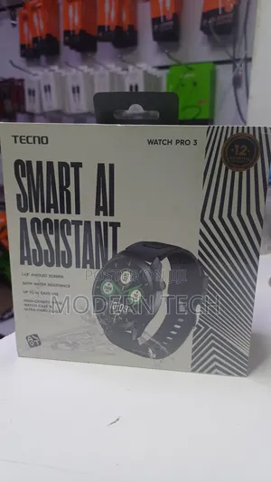 Tecno Watch Pro 3: Stylish Smartwatch for Fitness Calling