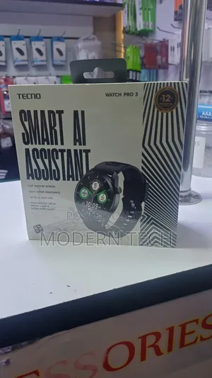 Tecno Watch Pro 3 – Premium Smartwatch With Advanced Health Tracking