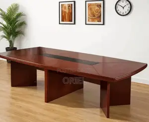 Office Table : Office 3-Meter Mahogany Boardroom Table