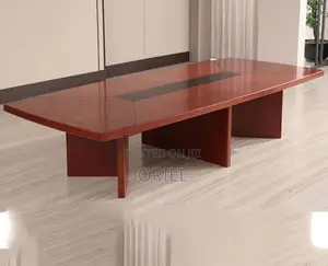 Office Table : Office 3-Meter Mahogany Boardroom Table