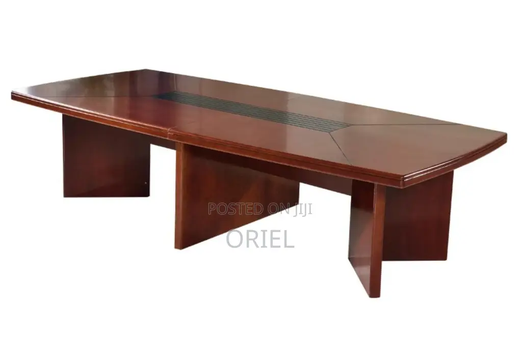 Office Table : Office 3-Meter Mahogany Boardroom Table