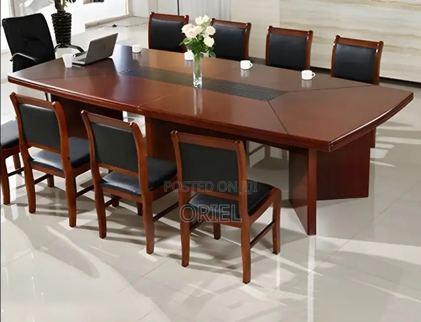 Office Table : Office 3-Meter Mahogany Boardroom Table