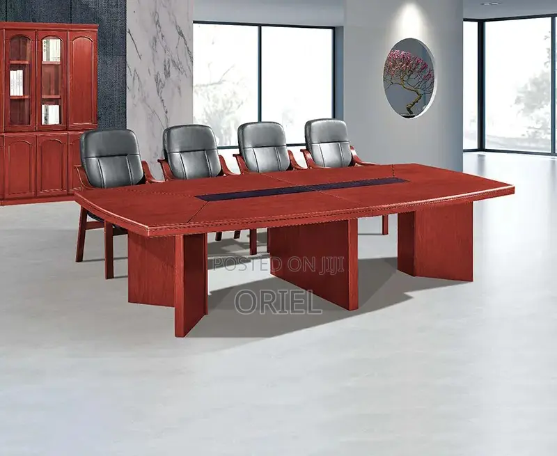 Office Table : Office 3-Meter Mahogany Boardroom Table