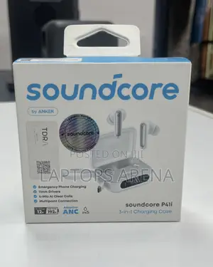 Soundcore P41i Earbuds With Built-in Phone Charging-White
