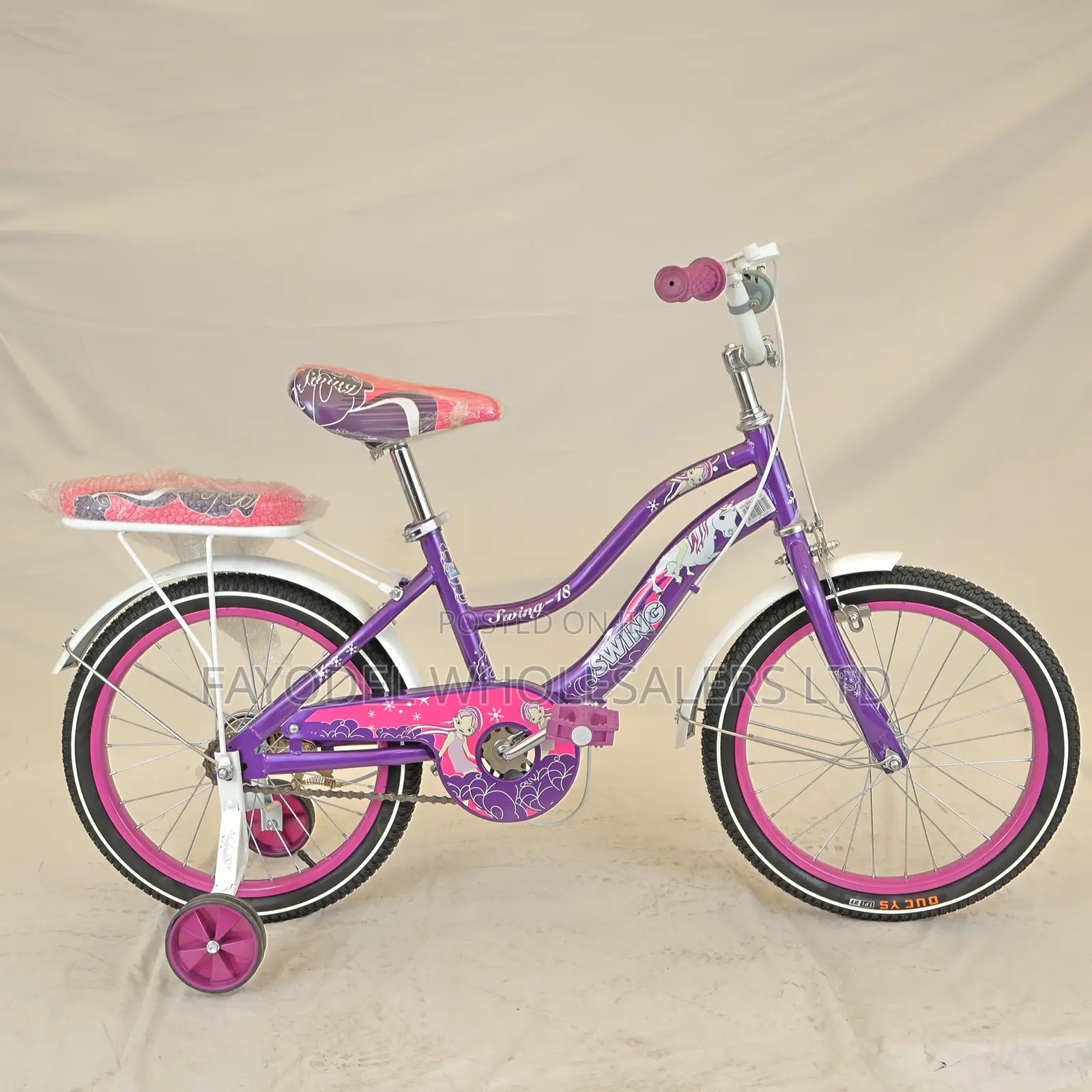 Good Quality Purple Swing Bike-Size 18