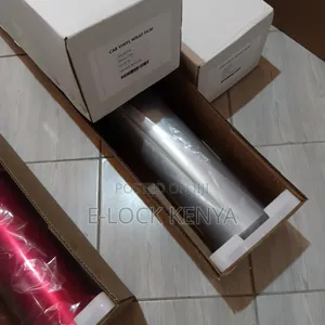 Glossy Metallic Silver Car Wrap