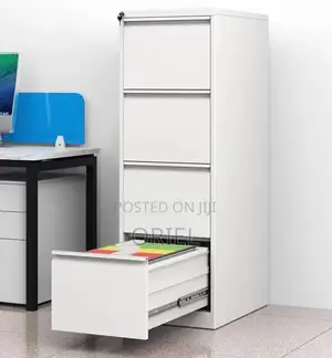 Modern Office Cabinet : Office Four-Drawer Steel File Cabinet
