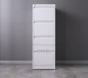 Modern Office Cabinet : Office Four-Drawer Steel File Cabinet