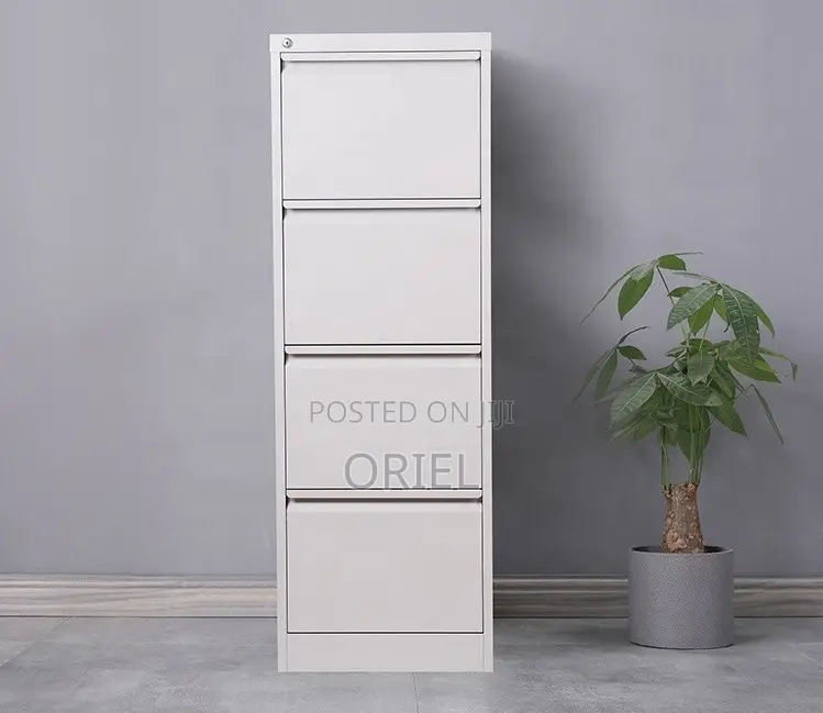 Modern Office Cabinet : Office Four-Drawer Steel File Cabinet