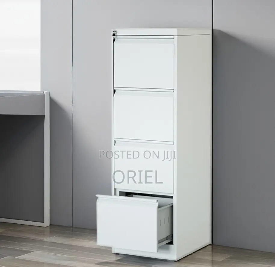 Modern Office Cabinet : Office Four-Drawer Steel File Cabinet