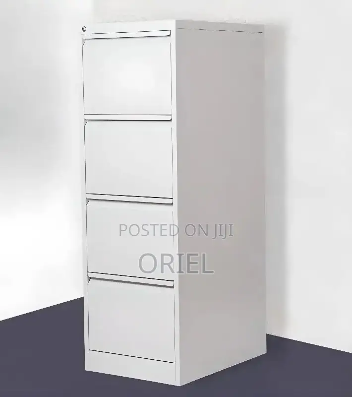Modern Office Cabinet : Office Four-Drawer Steel File Cabinet
