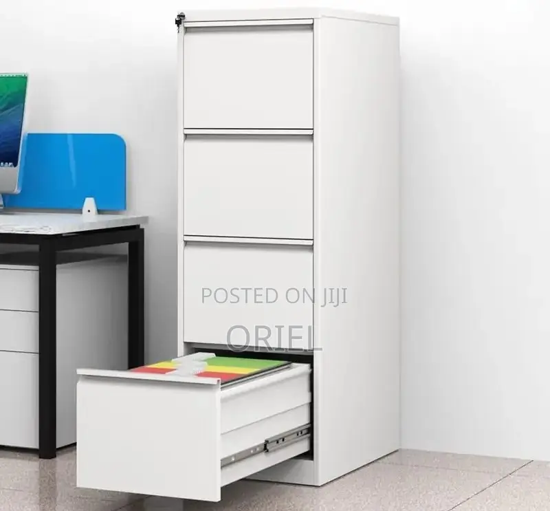 Modern Office Cabinet : Office Four-Drawer Steel File Cabinet