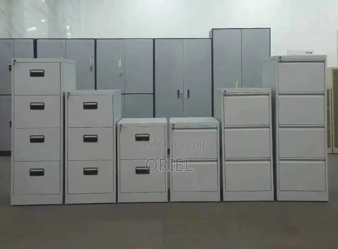 Modern Office Cabinet : Office Four-Drawer Steel File Cabinet