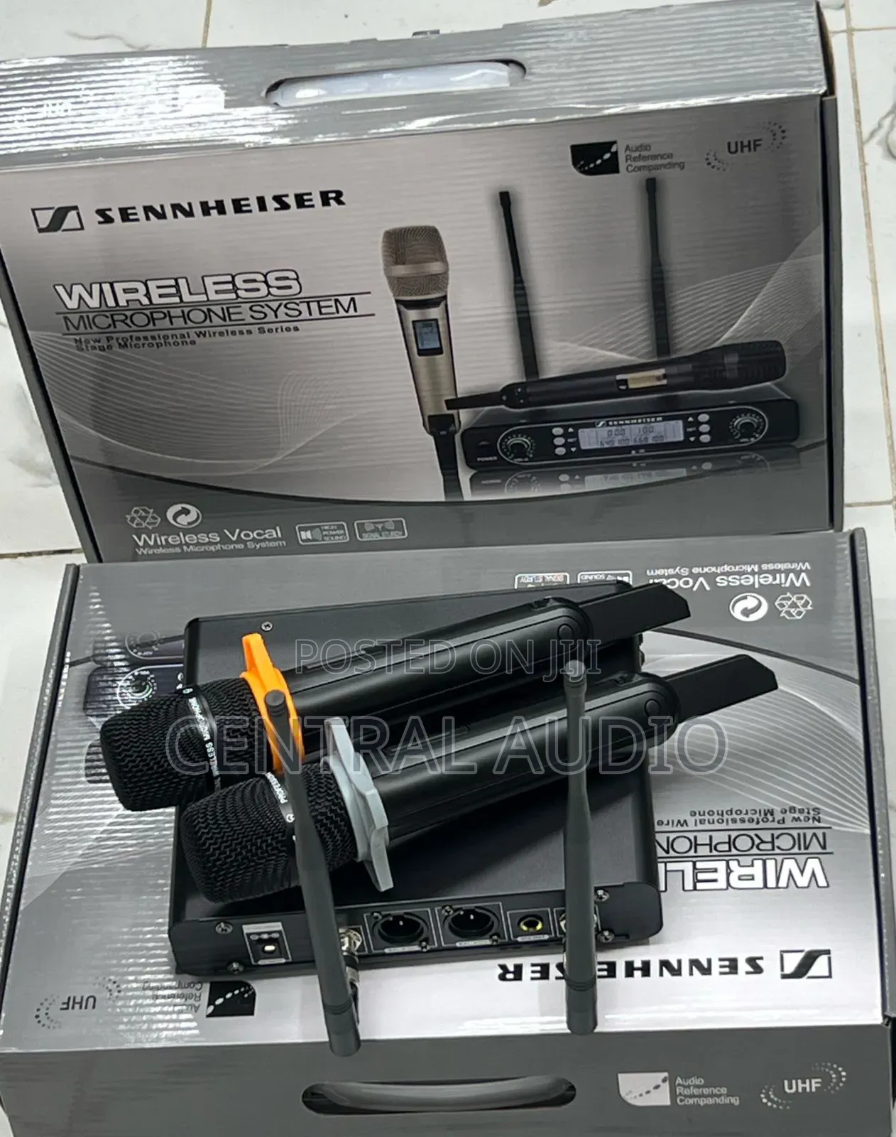 Skm95 Sennheiser Wireless Microphone (Black)