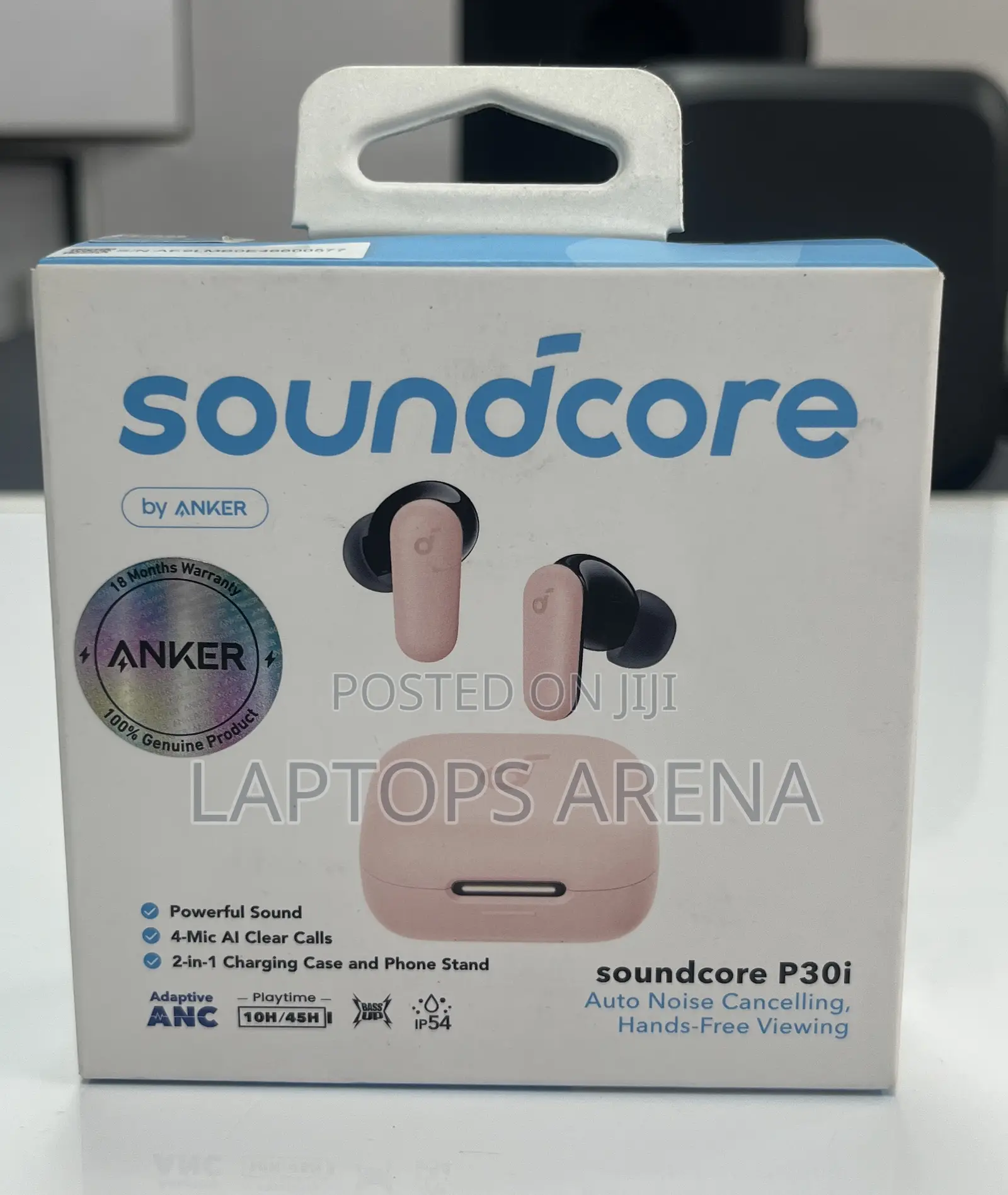 Anker Soundcore P30i With Active Noise Cancellation-Pink