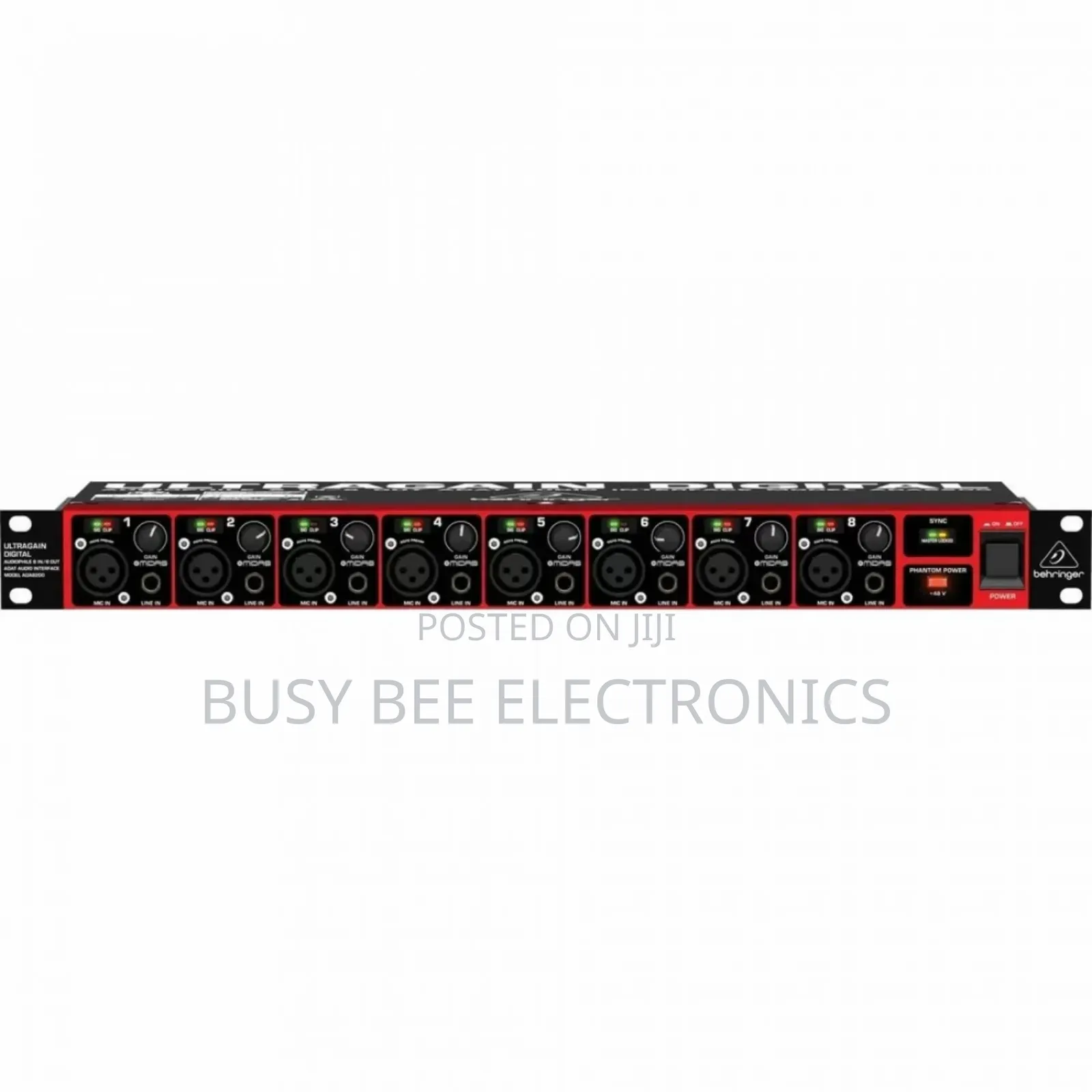 Behringer Ada8200 Ultra-Gain Digital Preamplifier