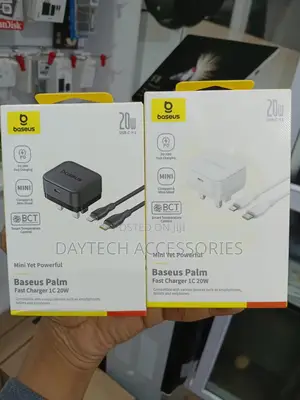 Baseus Palm Fast Charger 1c 20w With C to iPhone Cable