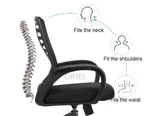 Office Chair : Medium Back Ergonomic Seat
