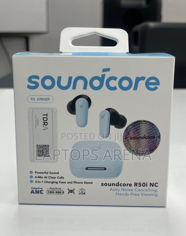 Anker Soundcore R50i Nc Noise Cancelling Earphones-Blue