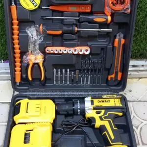 Reliable Dewalt Rechargeable 88v Drill With Accessories/Cordless Drill