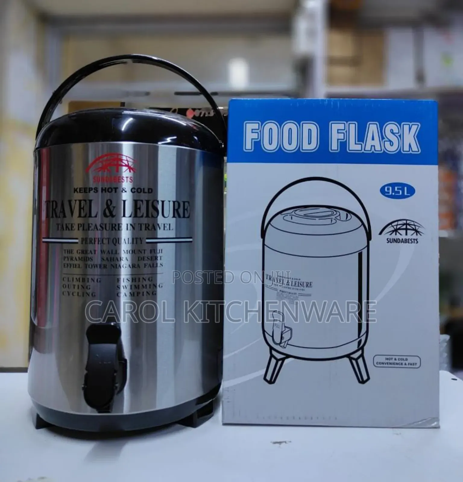 9.5 LTR Tea Urn\Food Flask
