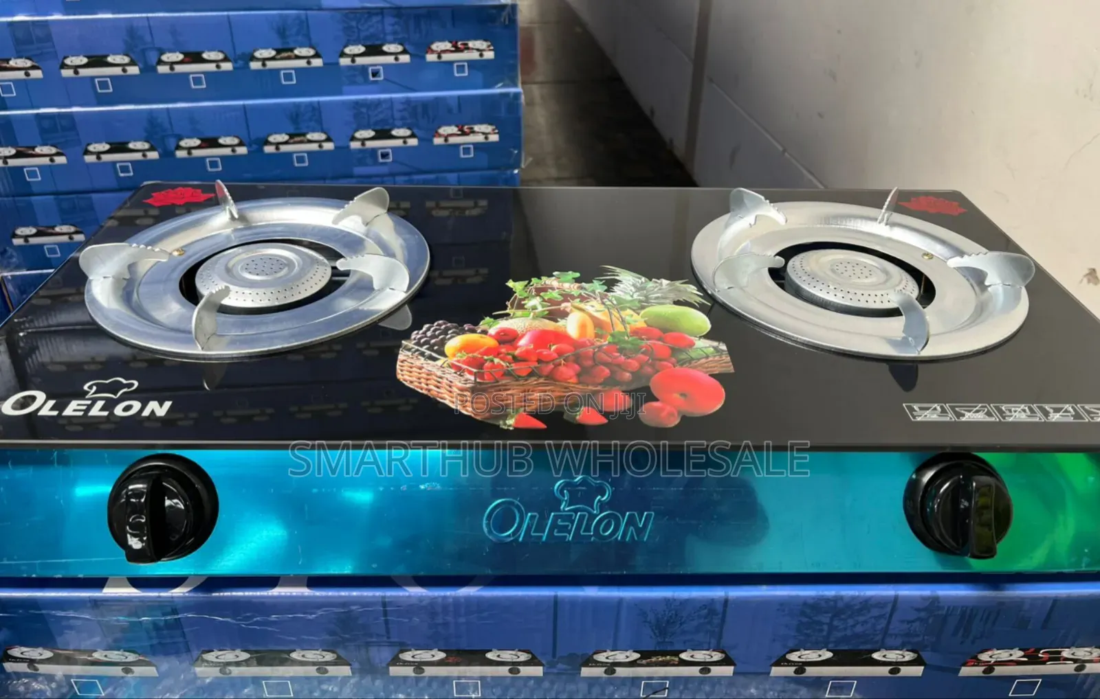 Olelon 2 Burner Glass Top Cooker