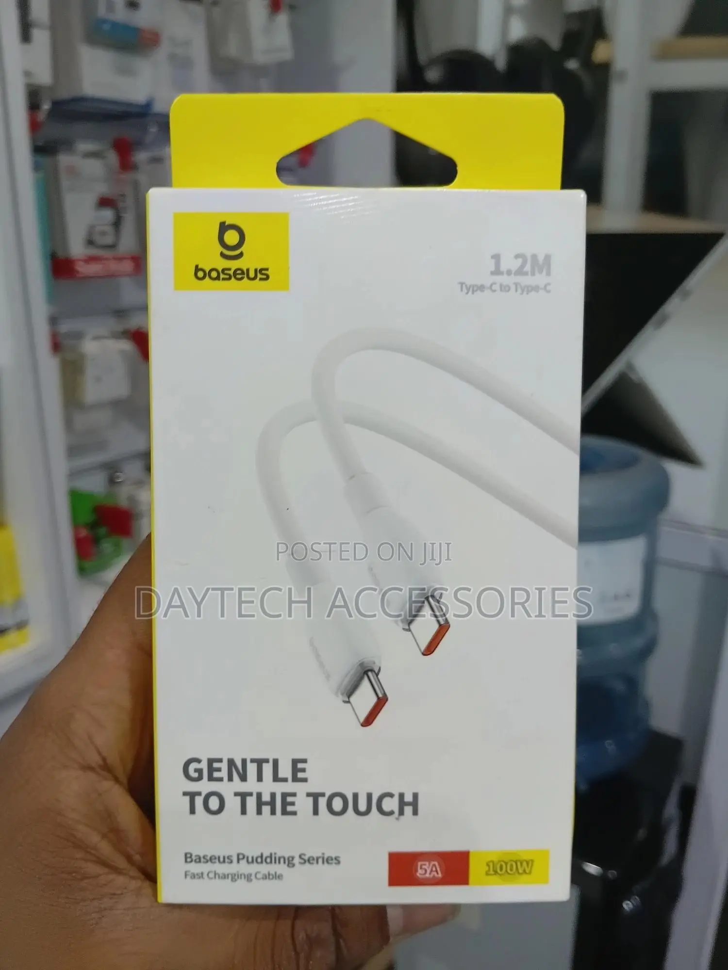 Baseus Pudding Series Fast Charging Cable (Type-C to Type-C) 100w