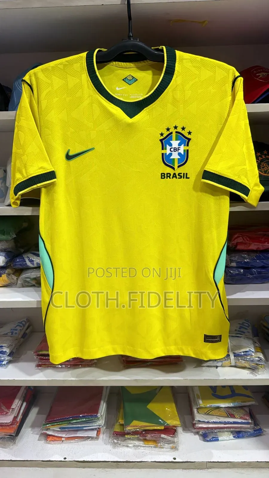 Brasil Home World Cup 2026 Jersey ( Player Version)