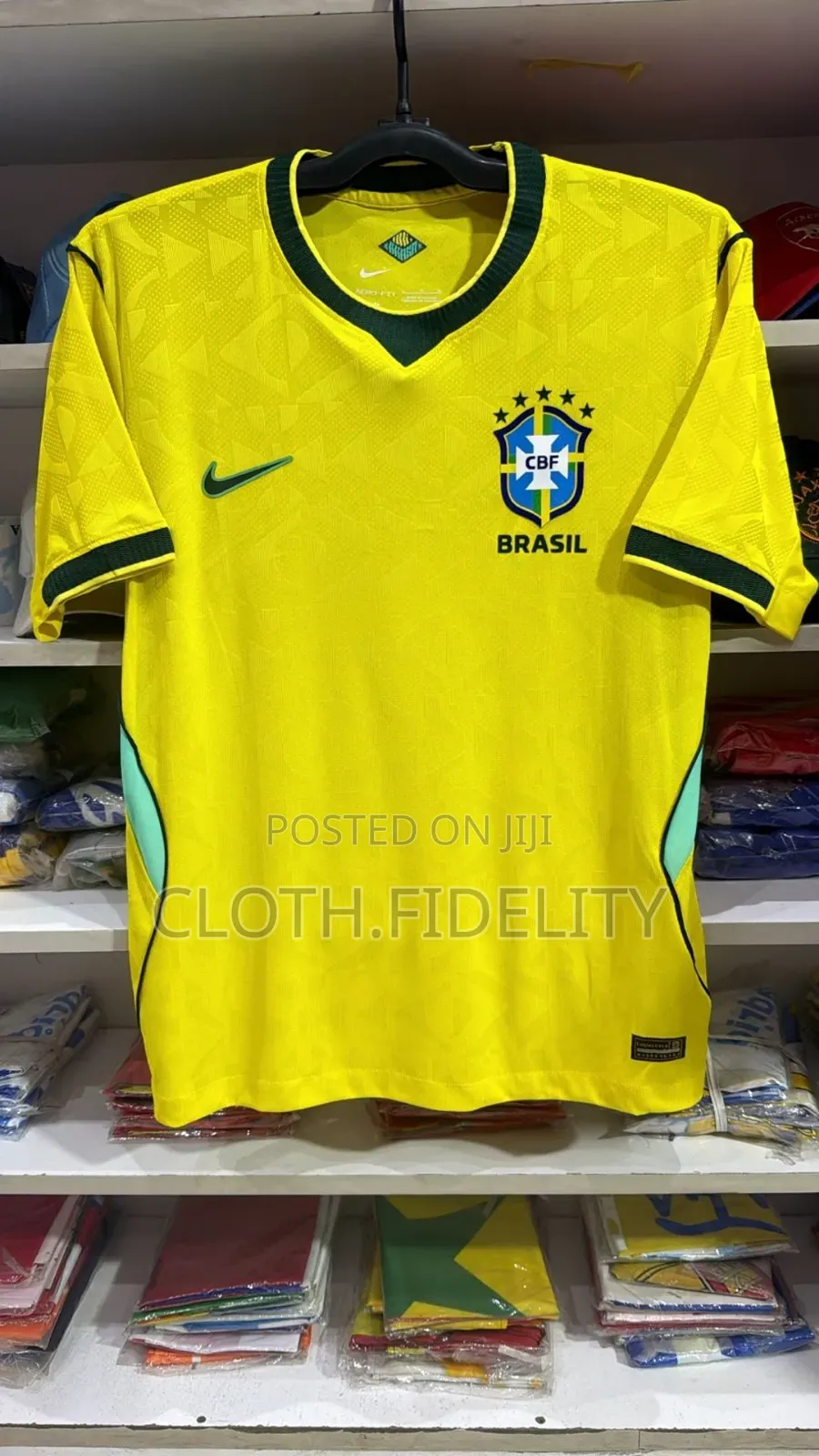 Brasil Home World Cup 2026 Jersey ( Player Version)