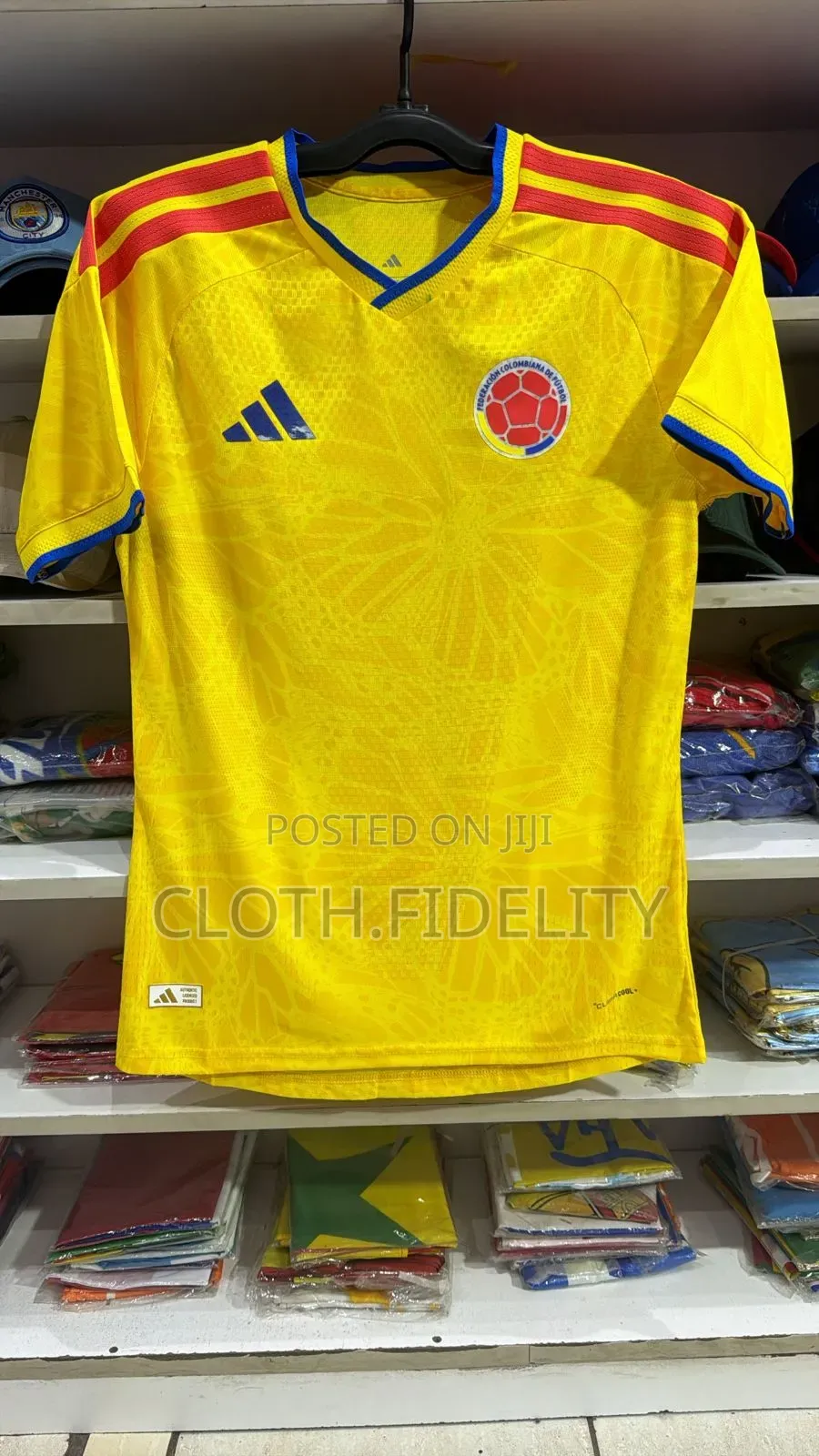 Colombia Home World Cup 2026 Jersey (Player Version)