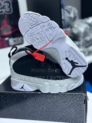Jordan 9 Black/Black and Grey