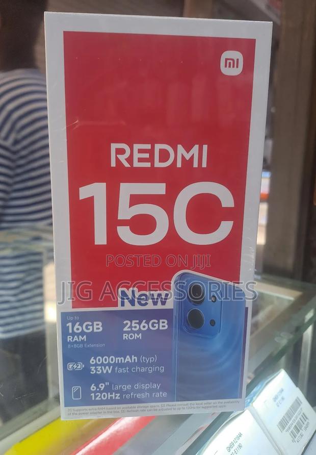 New Xiaomi Redmi 15C 4G 256 GB Blue - thumbnail 2