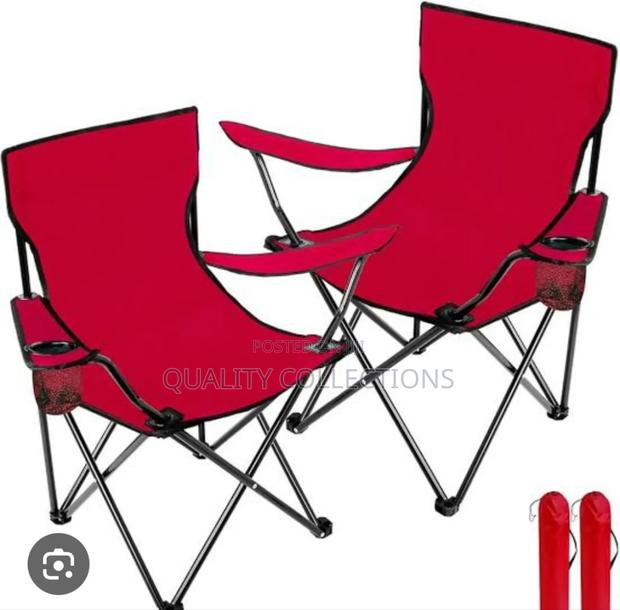 Foldable Portable Camping Chair - thumbnail 3