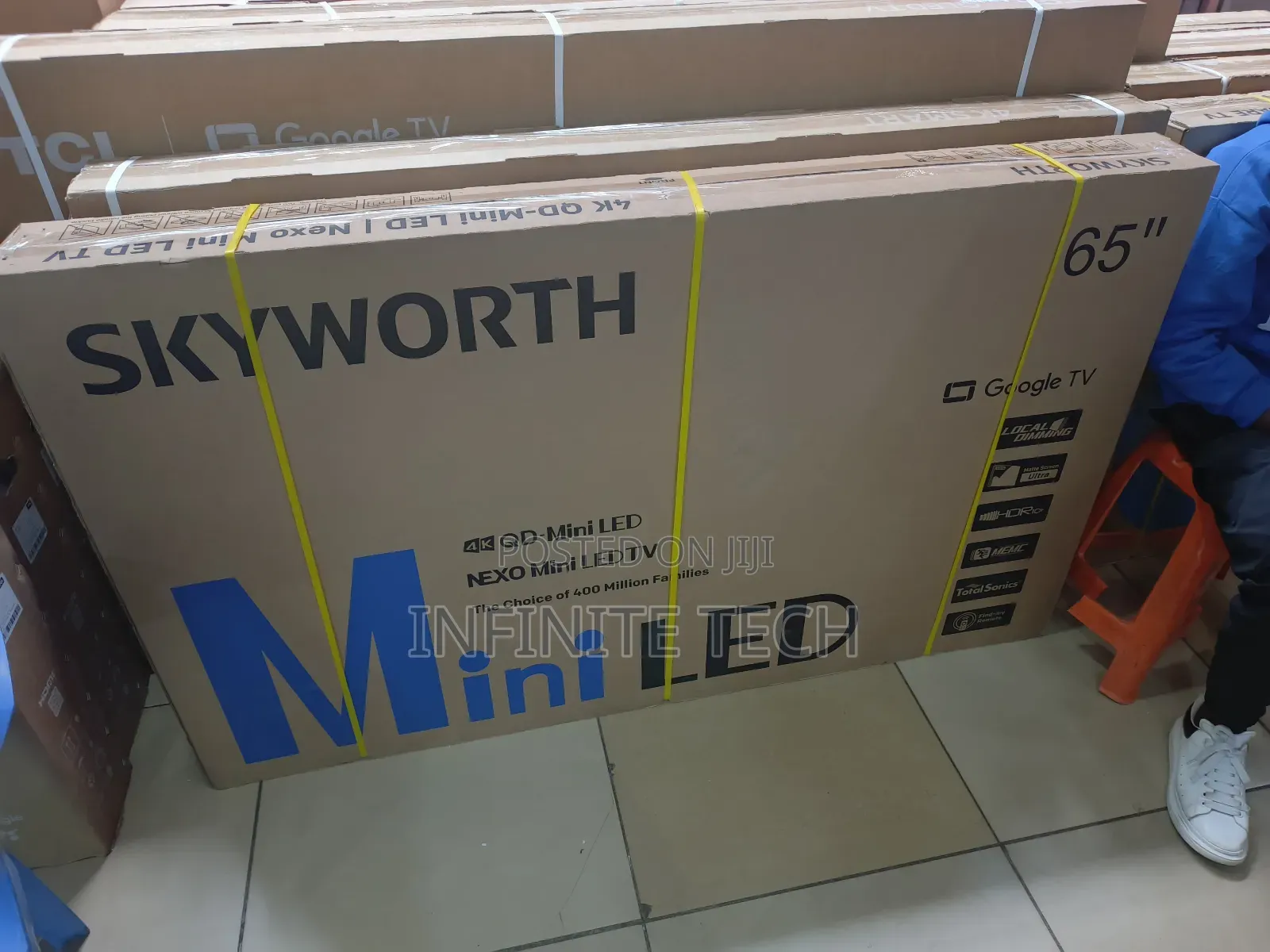 Skyworth 65 Inches Qd-Mini Led Google Tv Price in Kenya