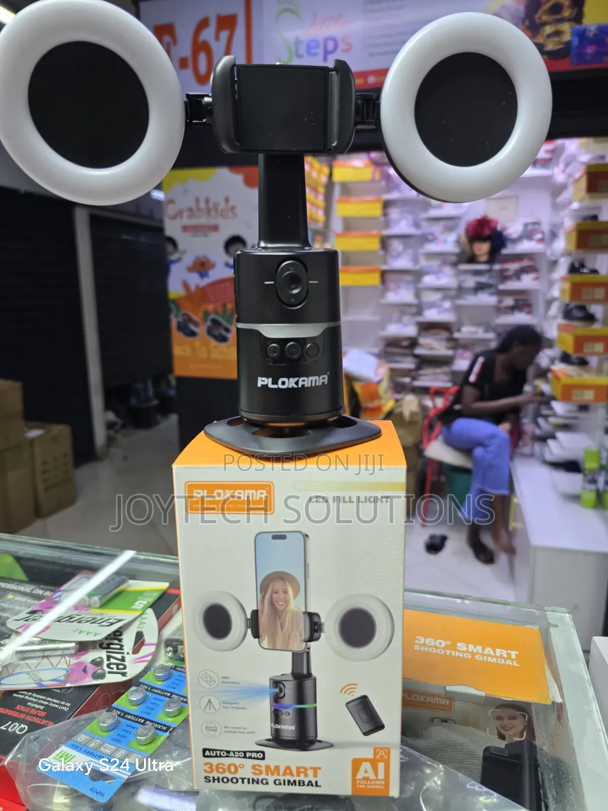 Mini P01 Smart Face Tracking Ai Gimbal for Vlogger