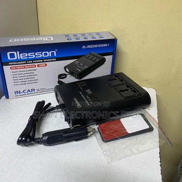 . Olesson 12v to 220v Converter 150w Car Inverter
