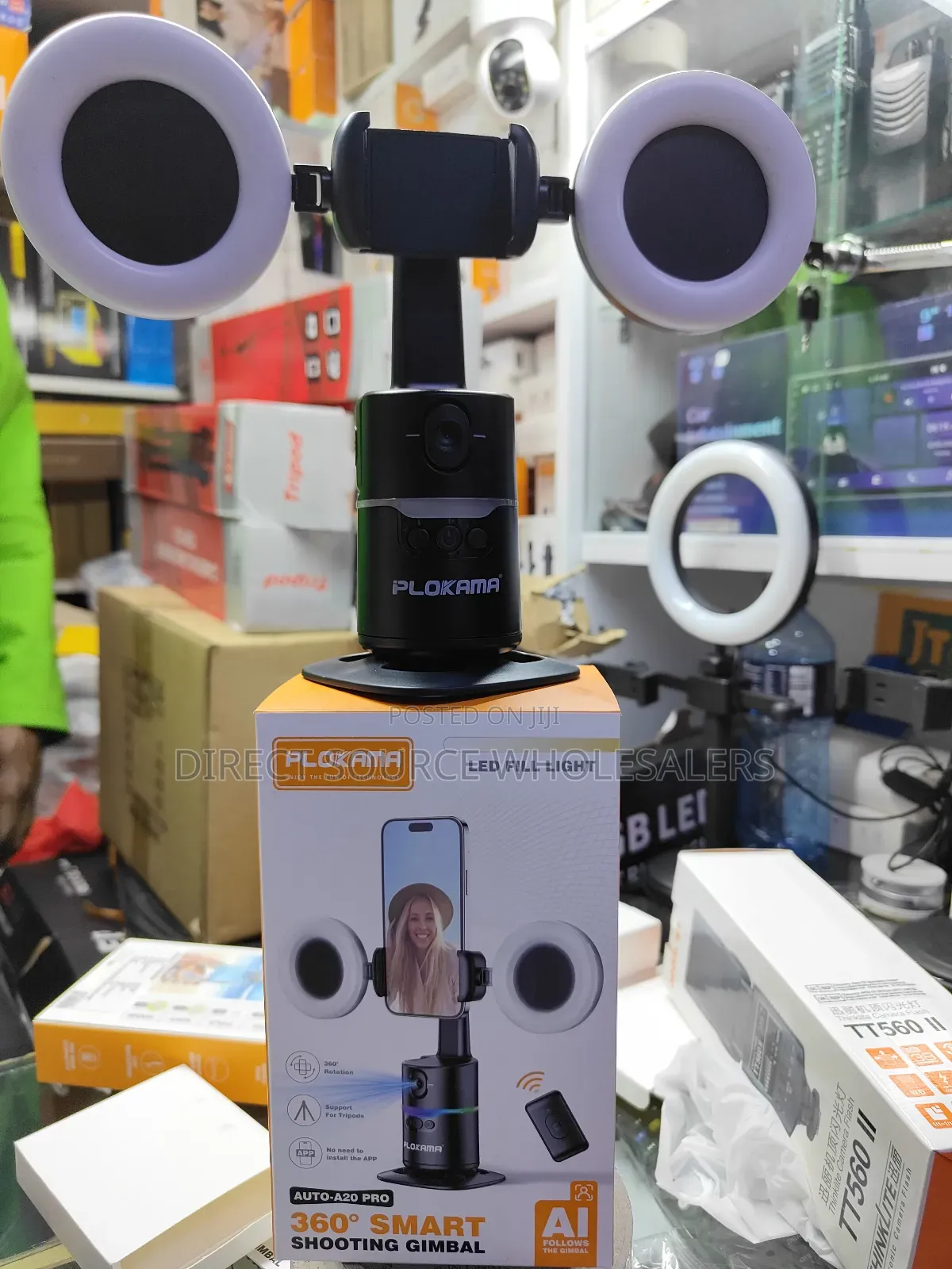 Mini P01 Smart Face Tracking Ai Gimbal For Vlogger